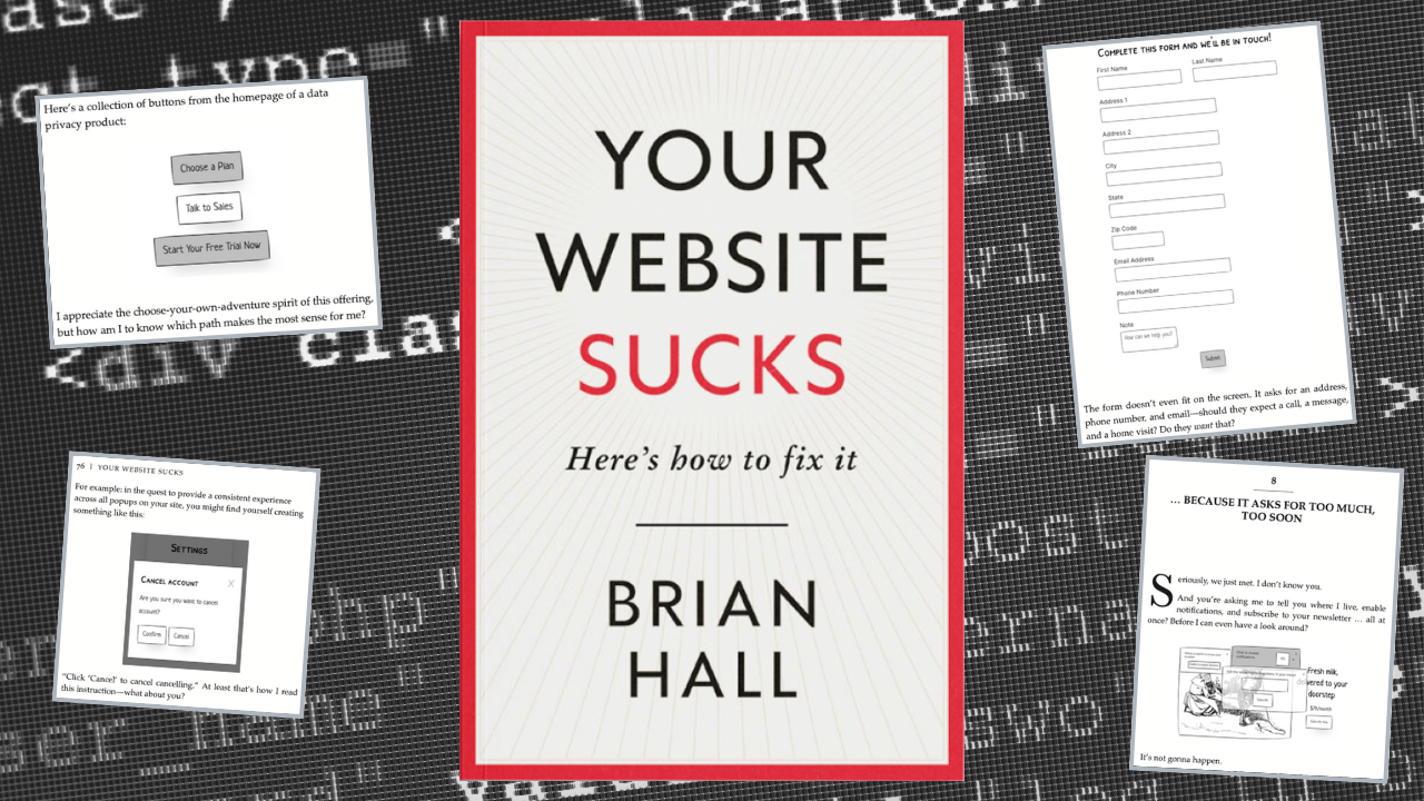 Your Website Sucks book image